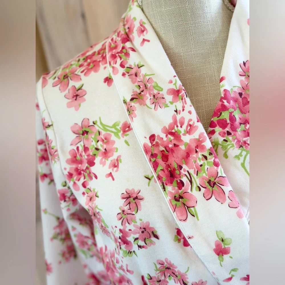 Appleseed’s Floral Cotton Robe. Women’s Sz-PXL. | Soft | Cottagecore | Feminine